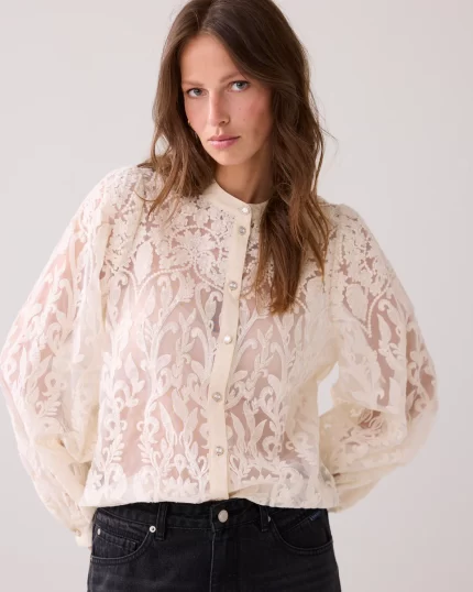 Summum kanten blouse
