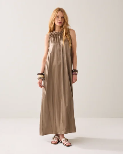 Summum halterjurk met kant