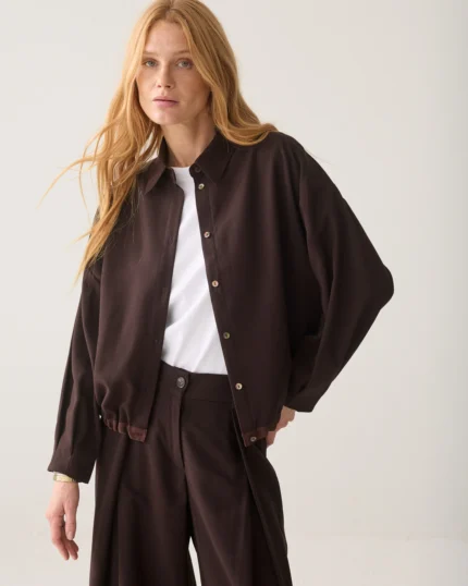 Summum blouse met tunnelkoord