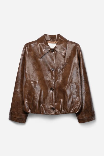 Aaiko Carice faux leather jack