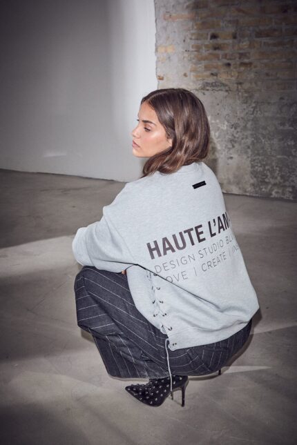 Haute L'Amitié new studio tie sweat