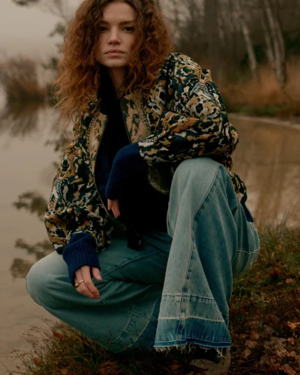 Summum jacquard bomber