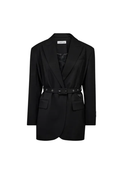 Haute L'Amitié premiere oversize belt blazer