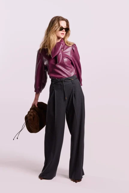 Aaiko Hailey check pantalon