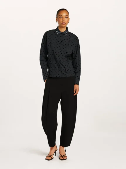 Beaumont Addison blouse met dots