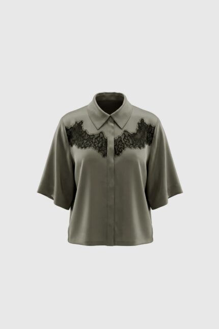 Withblack Luna blouse kant